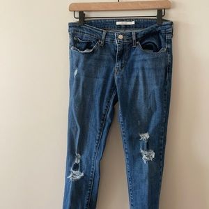 Levi’s 711 skinny jean, dark wash